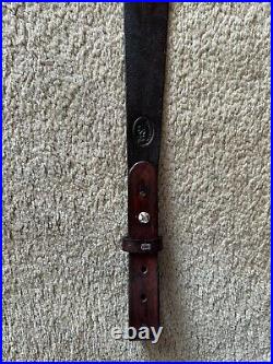 Henry Custom Leather Rife Sling Hand Tooled And Made in the USA New For 2025