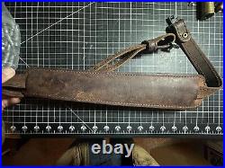 High End Heavy Duty Leather sling with quality pad 1 wide adjustible 36-40