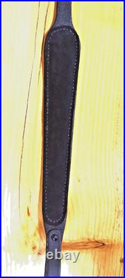 Hog Custom made leather padded rifle or shotgun sling, made in the U. S. A