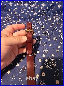 Holland Sport Classic Hand Made Leather European Rifle Sling USA Sling