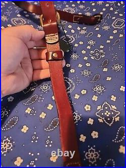 Holland Sport Classic Hand Made Leather European Rifle Sling USA Sling