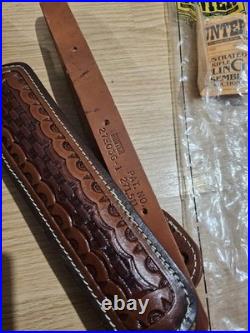 Hunter 27-036-1 Padded Leather Rifle Shotgun Sling NOS