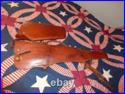 Hunter 27-178-26 Leather Rifle Scabbard Case With Straps