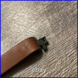 Hunter Brown Leather Rifle Gun Shoulder Sling Strap 27-137