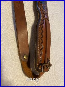 Hunter Padded Rifle Sling Embossed Mountain Deers 727025 USA