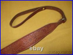 Hunter Shotgun Sling 1 Inch Brown Leather No 70108/9539