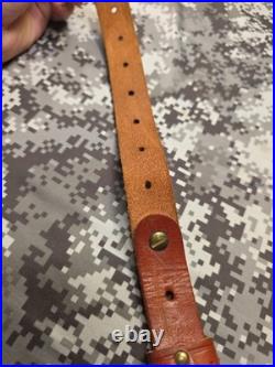 Hunter Tooled Big Game Leather Rifle Sling Sheep Moose Elk Mule Deer Antelope