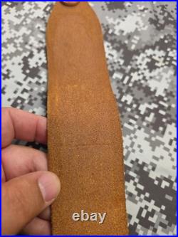 Hunter Tooled Big Game Leather Rifle Sling Sheep Moose Elk Mule Deer Antelope