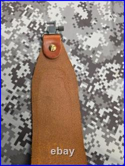 Hunter Tooled Big Game Leather Rifle Sling Sheep Moose Elk Mule Deer Antelope