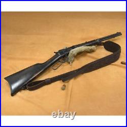 Hunting Leather Gun Shoulder Belt Suede Rifle Padded Carry Sling Strap in Coffee