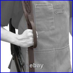 Hunting Leather Gun Shoulder Belt Suede Rifle Padded Carry Sling Strap in Coffee