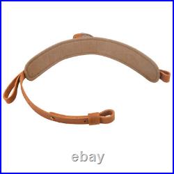 Hunting Leather Rifle Gun Sling with Pocket, Shotgun Straps 33.5 41 Adjusted