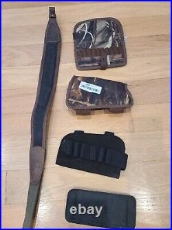 Hunting accessories Leather Rifle Shotgun Gun Sling bullet belt LOT OF 5 shownb