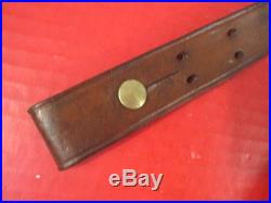 Indian War US Army Model 1873 Springfield Trapdoor Leather Rifle Sling RIA 4th
