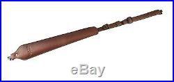 Jack Pyke Rifle Sling Leather Cow Hide and Suede Shooting