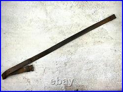 Japanese Arisaka Type 38 Leather Rifle Sling with Kanji Marking