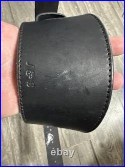 Jensen & Sons Leather Goods ISSF Competition Shooting Rifle Sling 3.5 Cuff 224L