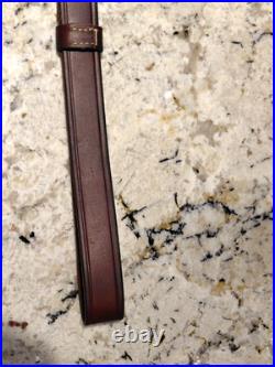 John Fields Brown Leather Military Rifle Sling