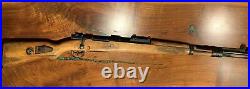 Kar 98k Real Wood Bolt Action Spring Airsoft Rife With Authentic Leather Sling