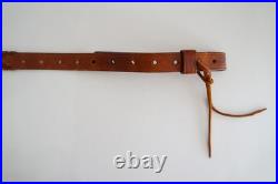 King Ranch Braided Leather Rifle Sling