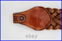 King Ranch Braided Leather Rifle Sling