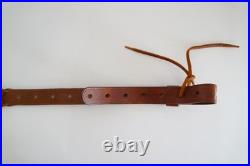 King Ranch Braided Leather Rifle Sling