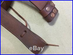 Latest WWI & WWII British Lee Enfield SMLE Leather Rifle Sling x LOT of 5 Slings
