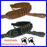 Leather-Ammo-Cartridge-Shell-Holder-Rifle-Gun-Sling-Carry-Straps-with-Swivel-UK-01-mtsa