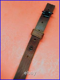 Leather Cobra White Stitch Basketweave Suede Back Sling QD Swivels fit Remington