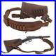 Leather-Gun-Sling-Loop-Mount-with-Rifle-Cheek-Rest-Shell-Holder-357-30-30-45-70-01-jqo