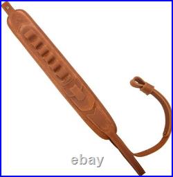 Leather Gun Sling Shell Holder for. 308.357 Hunting Rifle Sling with Handle Str