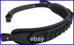 Leather Gun Sling Shell Holder for. 308.357 Hunting Rifle Sling with Handle Str