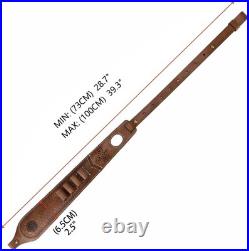 Leather Gun Sling for Shotgun with 12 Gauge Shell Ammo Holder and Swivels