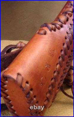 Leather Gunstock Cover, Sling, Forearm No Drill Rossi Ranchhand Henry Mares Leg