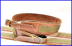 Leather Hunting Rifle Belt, Hunting Strap, Genuine Leather, Gift, Hand Made