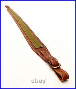 Leather Hunting Rifle Belt, Hunting Strap, Genuine Leather, Gift, Hand Made