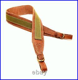 Leather Hunting Rifle Belt, Hunting Strap, Genuine Leather, Gift, Hand Made