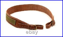 Leather Hunting Rifle Belt, Hunting Strap, Genuine Leather, Gift, Hand Made