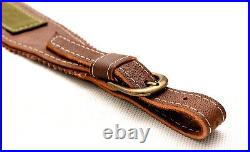 Leather Hunting Rifle Belt, Hunting Strap, Genuine Leather, Gift, Hand Made