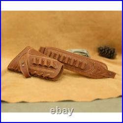 Leather No Drill Rifle Gun Cheek Rest Pad Buttstock with Gun Sling. 30/30.308