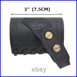 Leather No-Drill Set Rifle Buttstcok Cover, Sling, Sling Loop for. 308.22LR. 357