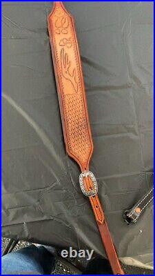 Leather Padded Gun Sling Made By Hunter Potter Leatherworks