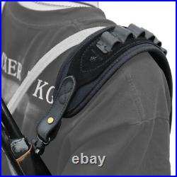 Leather Rifle Ammo Buttstock, Shell Holder Sling Set for. 30-06.22LR 12GA. 30-30