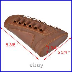 Leather Rifle Ammo Holder Holster with Shell Slot Sling for. 30-06.308.45-70.44