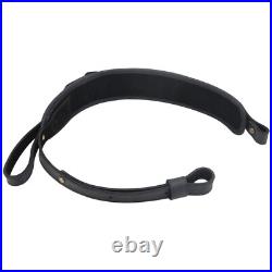 Leather Rifle Bullets Carry Sling Shotgun Shoulder Strap for. 30-06.22 12GA. 30-30
