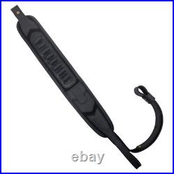 Leather Rifle Bullets Carry Sling Shotgun Shoulder Strap for. 30-06.22 12GA. 30-30