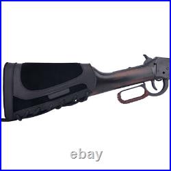 Leather Rifle Buttstock Cover with Ammo Holder Sling for. 357.30-30.300win 20GA