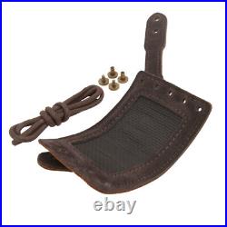 Leather Rifle Buttstock with No Drill Shell Holder Gun Sling. 308.30/30.22
