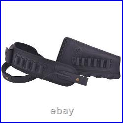Leather Rifle Cheek Rest with Gun Strap Sling. 30-06.30-30 12/16/20GA Hunting