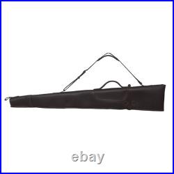 Leather Rifle Scabbard Shotgun Case Hunting Buttstock Holder Barrel Mount Set